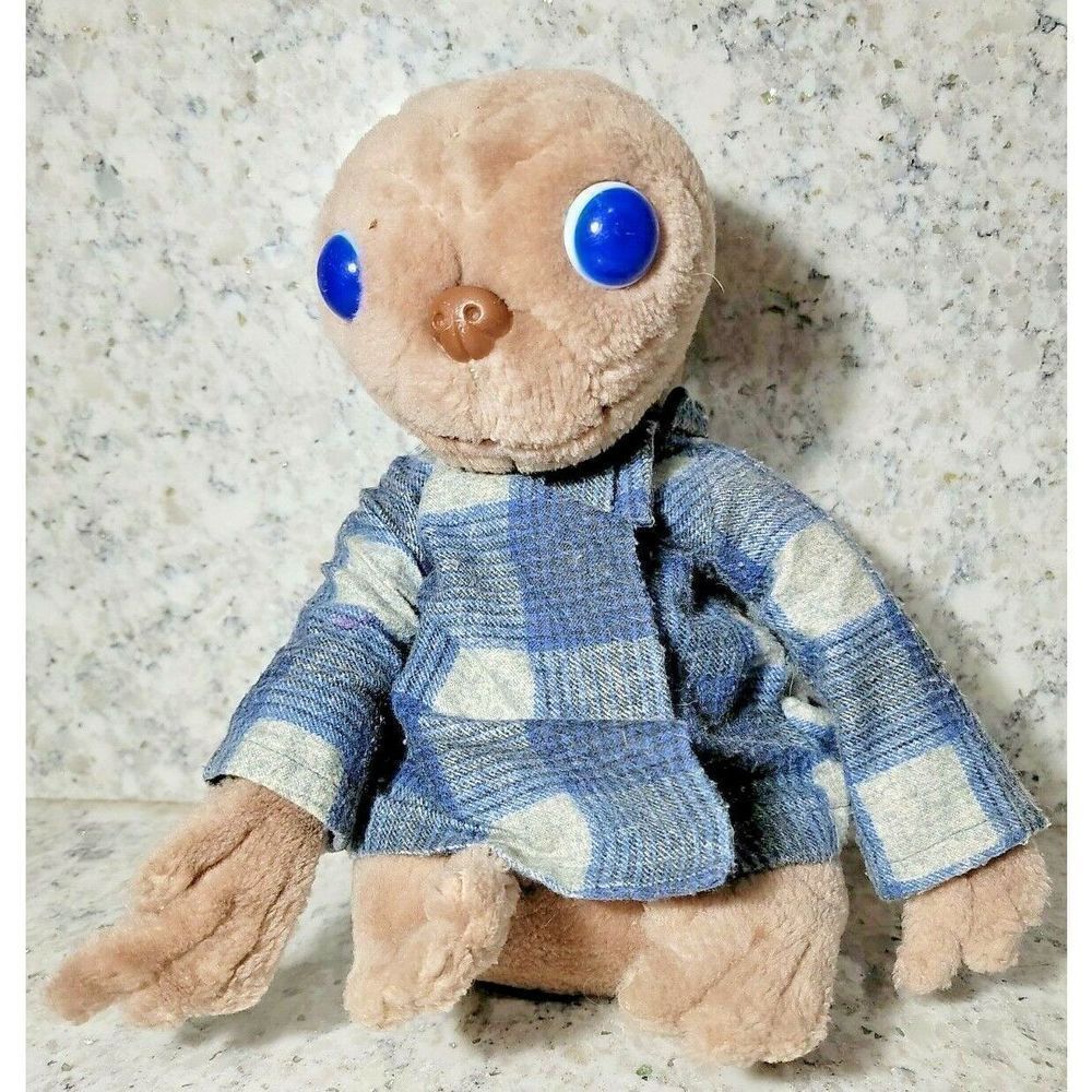 1982 E.T. 12" Plush‎ Kamar Showtime ET Movie Doll Toy Stuffed Animal Vintage